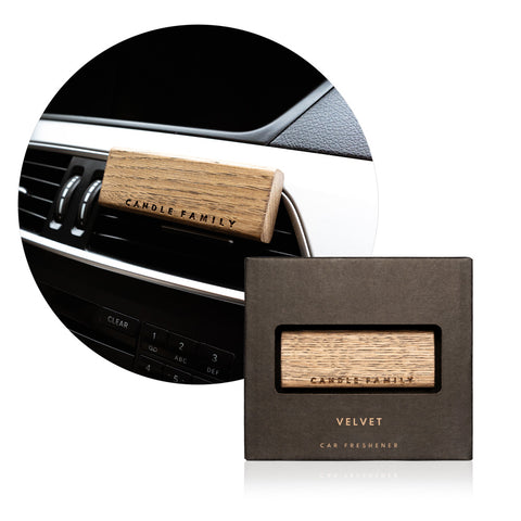 Oak holder for car fragrance with refill "VELVET"