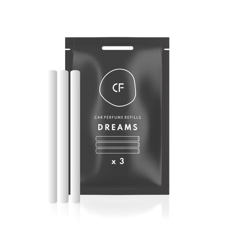 Automobilio kvapo papildymas (stačiakampiui laikikliui) „DREAMS“
