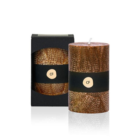 Scented palm wax candle "SENSO"