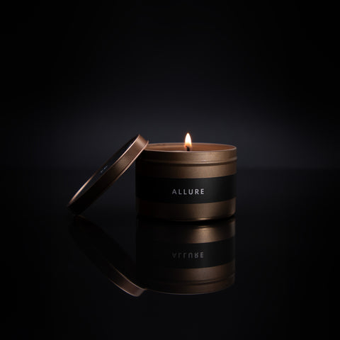 Scented soy wax candle RG "ALLURE"