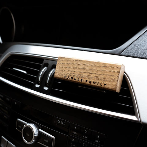 Oak holder for car fragrance with refill "VELVET"